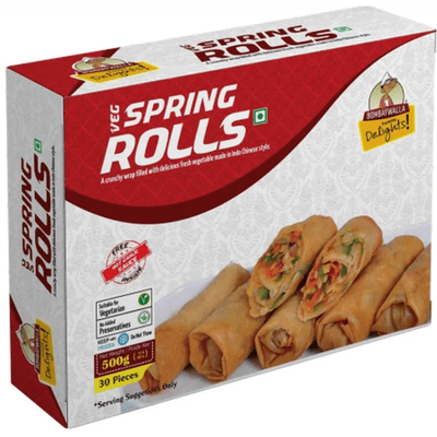 Frozen Spring Rolls (500g) Bombaywalla