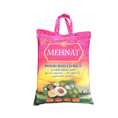 Ponni Boiled Rice (5kg) Mehnat