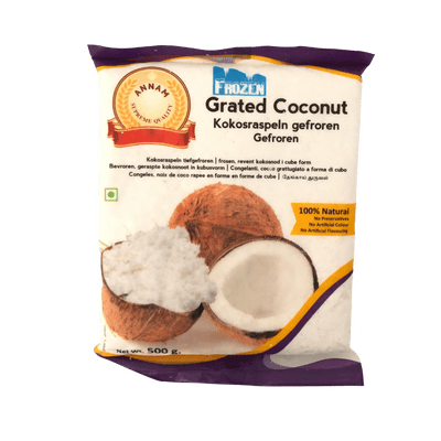Frozen Grated Coconut (500g) Annam