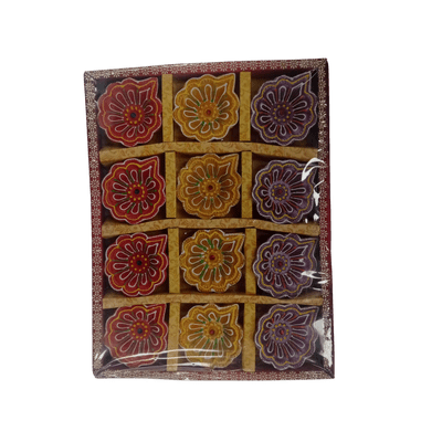 [POOJA-11161] Decorated Diya Set (12pc) Diwali