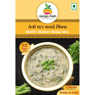 Methi Muttar Malai Mix (50g) Nisarga Fresh
