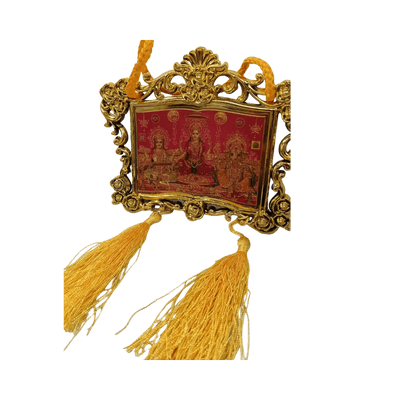 [DECO-1099] Hanging Photo Frame (Ganesh ji, Lakshmi ji and Saraswati ji)
