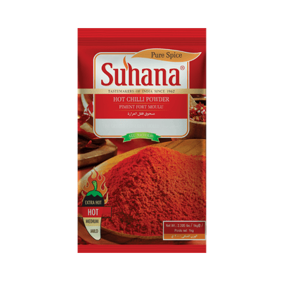 Hot Chilli Powder (1kg) Suhana