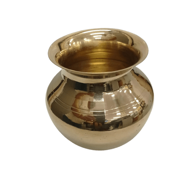 [POOJA-1166] Brass Kalash (10cm)