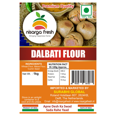 Dalbati Flour(1kg) Nisarga Fresh