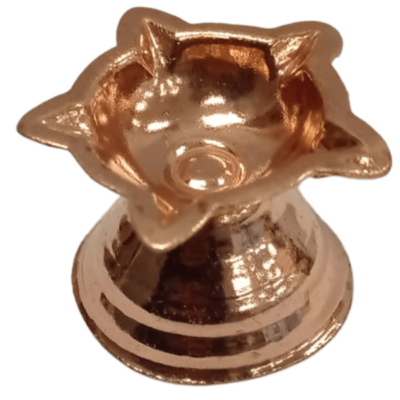[POOJA-1185] Copper Lamp (Small 3.5cm, 1pc)