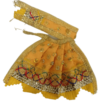 Dev Vastra (Small Size, 1pc) - Dev Vastra Yellow (Small No.5)