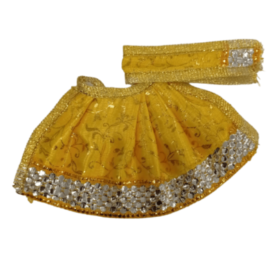 Dev Vastra (Medium Size, 1pc) - Dev Vastra Yellow (Med No 1)