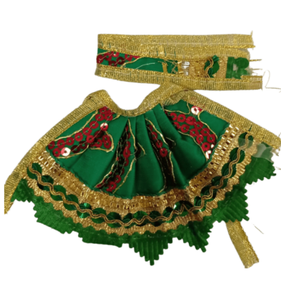 Dev Vastra (Medium Size, 1pc) - Dev Vastra Green (Med No.15)