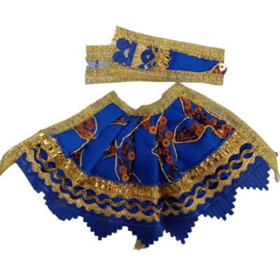Dev Vastra (Medium Size, 1pc) - Dev Vastra Blue (Med No.16)