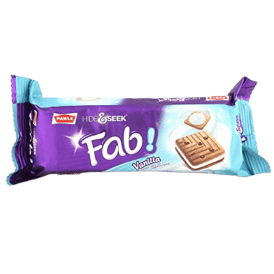 Hide & Seek Fab! Vanilla (112g) Parle