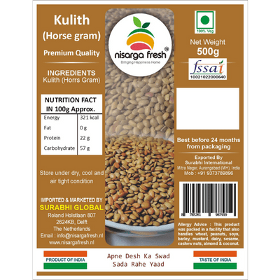 Horse Gram (500g) Kulith Nisarga Fresh