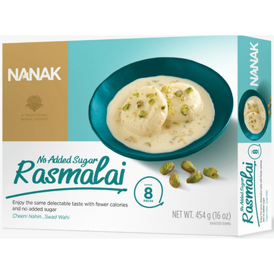 Rasmalai (454g, 8pcs) Nanak