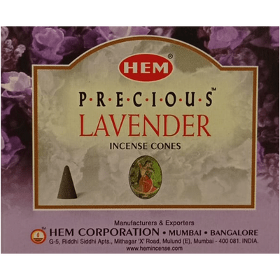 Lavender Incense Dhoop Cones (10pc)