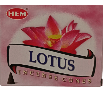 Lotus Incense Dhoop Cones (10pc)