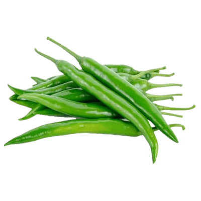 [VEG-38] Green Chilli (dark green) Big Size (200-250g)