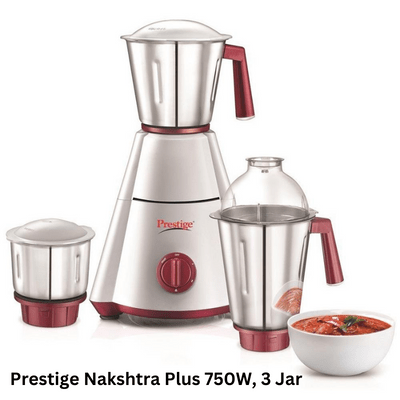 Prestige Nakshatra Plus 750W Mixer Grinder