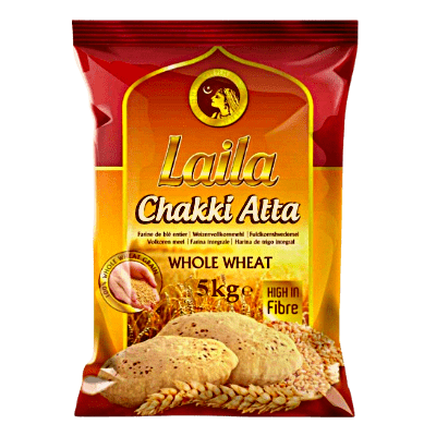 Chakki Atta (Whole Wheat) (5kg) Laila