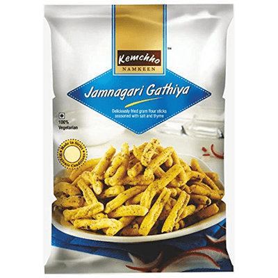 Jamnagari Gathiya (270g) Kemchho