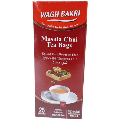 Masala Tea Bags 50g (25 bags) Wagh Bakri