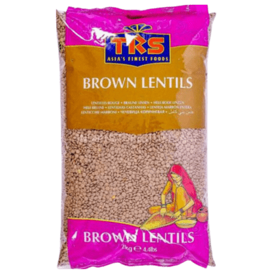 Brown Lentils (Whole Masoor) (2kg) TRS