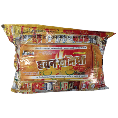 [HS-3] Havan Samidha (1kg) (Wood Scrap) Naksh