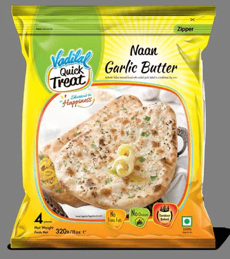 Frozen Garlic  Nan (320g) Vadilal