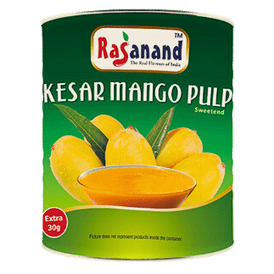 Kesar Mango Pulp (850g) Rasanand