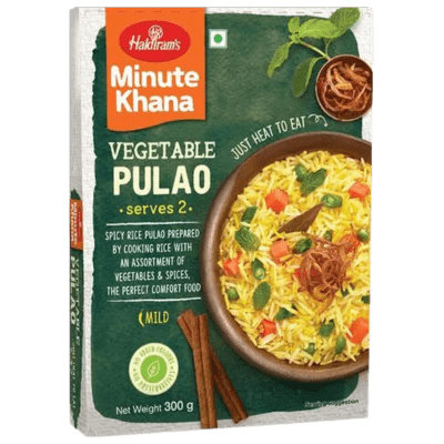 RTE Vegetable Pulao (200g) Haldiram