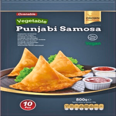 Vegetable Punjabi Samosa (800g, 10pcs) Crown