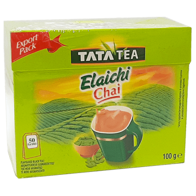 Elaichi Chai 50 Tea Bags (100g) Tata Tea