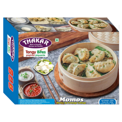 Paneer Momos (Frozen, 400g) THAKAR