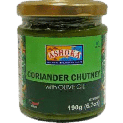 Coriander  Chutney with olive oil (230g) Ashoka