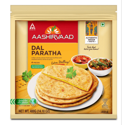 Dal Paratha (Frozen) (400g) Aashirvaad