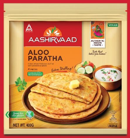 Aloo Paratha (Frozen) (400g) Aashirvaad