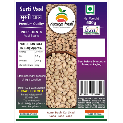 Surti Vaal (500g) Nisarga Fresh