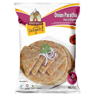Frozen Onion Paratha (400g) Bombaywalla