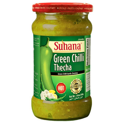 Pravin Green Chilli Thecha (200g) Suhana