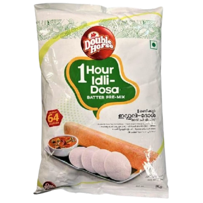 Double Horse 1 Hour Idli-Dosa Batter Premix (1kg) DH