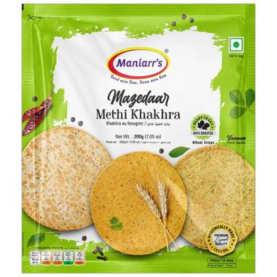 Methi Khakhra (200g) Maniarr's