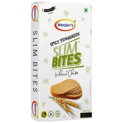 Slim Bites Methi Thepla Khakhra (90g) Maniarr's
