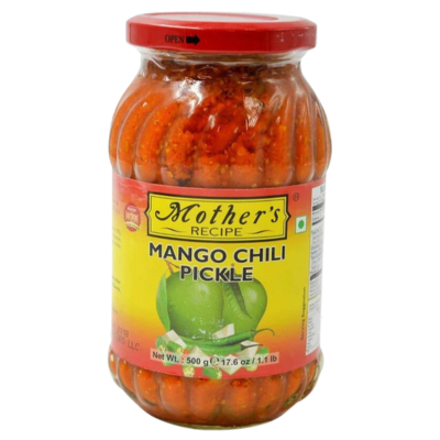 Mango &amp; Chilli Pickle (500g)  Mother's Recipe
