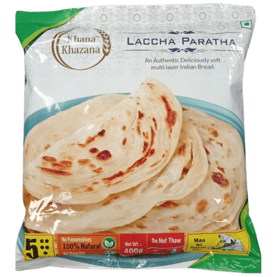 Lachha Paratha (5pcs, 400g, Frozen) Khana Khazana