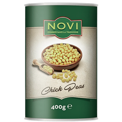 Novi Boiled Chickpeas in Brine 400g