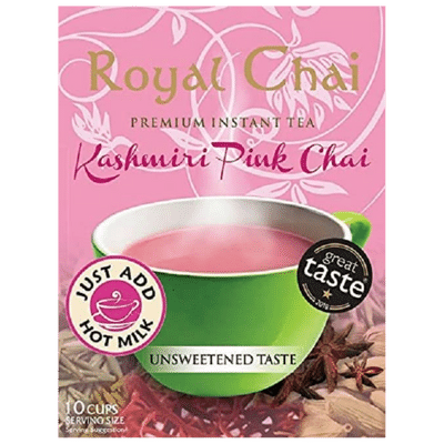 Chai Kashmiri Pink (Unsweetened) (140g) Royal Chai