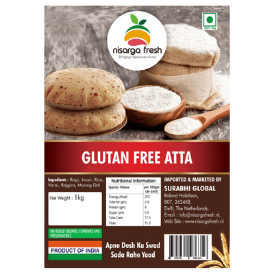 Gluten Free Medium Brown Chapati Flour (1.5kg) EUROSTAR
