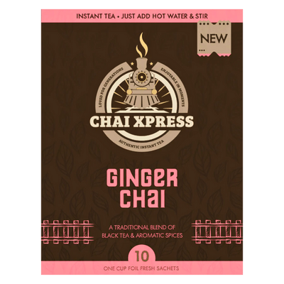 Ginger Chai (200g, 10 Sachets) Chai Xpress